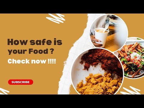 Testing Food Adulteration at home