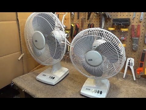 12" and 16" SMC TH Series Oscillating Fans | Motor Comparison