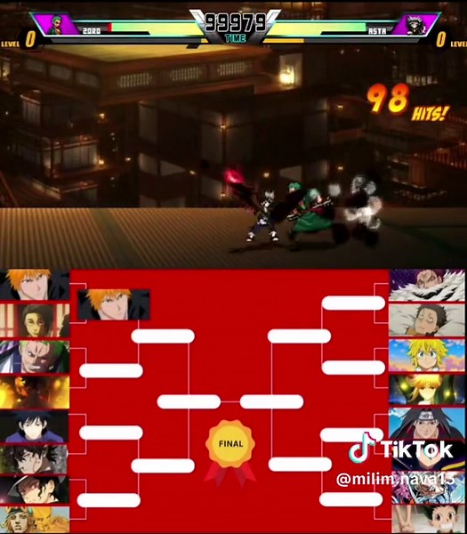 Zoro X Asta: Jump Force Mugen Gameplay Highlights