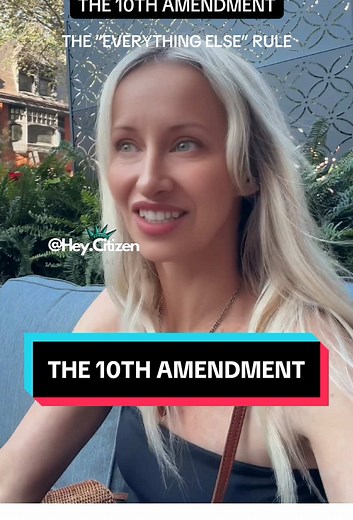 The 10th Amendment is the “everything else” rule of the Constitution. It limits Washington, gives states room to govern, and reminds us that some powers belong only to the people. It’s about balance, and it only works if we know it. #citizenlearner #10thAmendment #WeThePeople #KnowYourRights #AmericanHistory