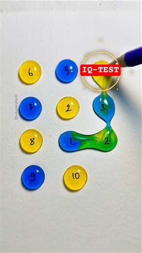 Number Connect Puzzle - #drawing #games #funny #iqtest #maths #shorts