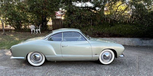 1959 VW Karmann Ghia Coupe Is Today's Bring a Trailer Auction Pick