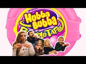 Hubba Bubba Bubble Tape Challenge! | Gum Challenge!