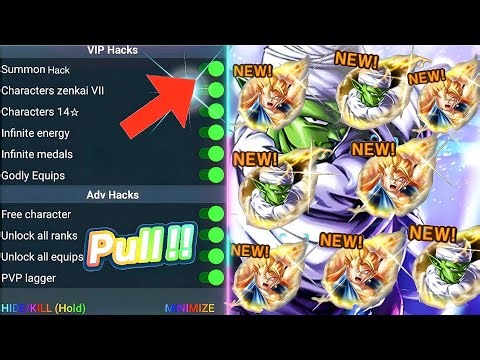 Dragon Ball Legends NEW SUMMON HACK 🤩 / Guaranteed Legend Characters / VIP MOD Menu v6.19.1