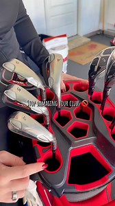 Tiktok link: https://www.tiktok.com/t/ZTrKK3myg/ Quiet Golf Club Design】: This golf cart bag features a silent locking mechanism that securely holds your clubs in place. Its innovative design prevents clubs from rattling and clattering, so you can focus on your swing while and game. By minimizing contact and wear, it also protects your clubheads and extends their lifespan 【Ample Storage】:With multiple pockets, including a spacious apparel pocket, cooler pocket, valuables pocket, and more. The mo