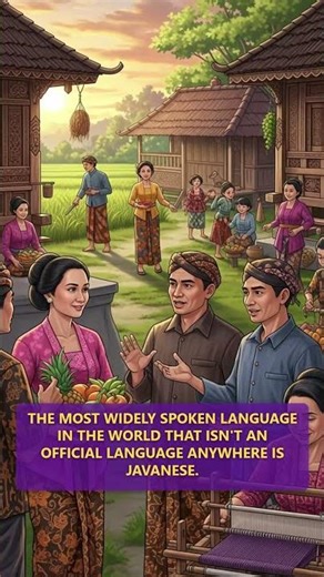 Most Spoken Language with NO Official Status?