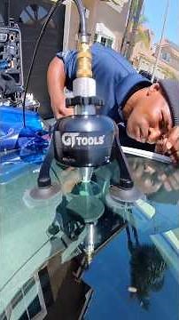 How to repair a windshield crack #autoglass