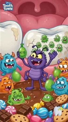 🍬 How Cavities Attack Your Teeth | Animated Dental Story