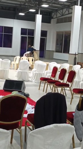Preparation for tomorrow. IMARA DAIMA MAIN ALTAR. KARIBUNI SANA. #GlobalRepentanceCall #CripplesAreWalking #PrepareTheWay #TheMessiahIsComing | Ray Martin