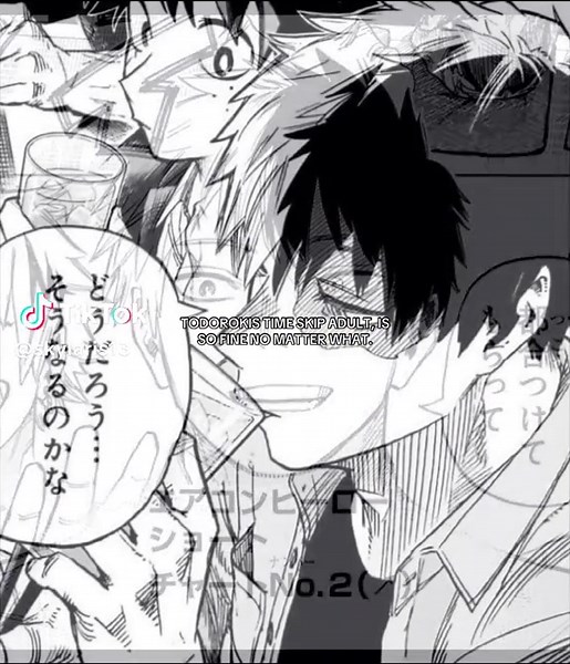 Todoroki's Time Skip Transformation in My Hero Academia