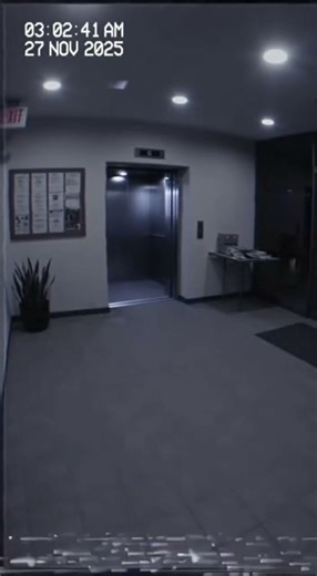 “Something Strange Happened in This Elevator at 3AM…” #cctv #midnight #cctvfootages