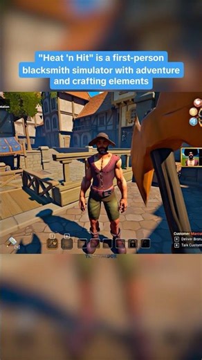 new blacksmith simulator looks good!