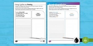 Song Lyrics as Poetry Activity
