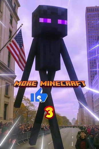 Giant Minecraft Parade Took Over New York 🍀