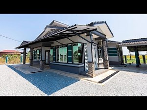 Rumah Banglo Cantik Macam ni berapa bajet ? House Tour Malaysia