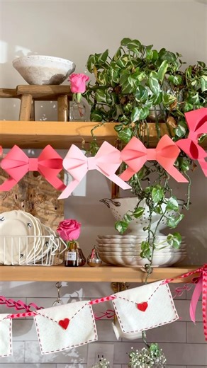 Time for our Lover Girl Era 🎀 #diyvalentine #diycrafts #valentinedecor