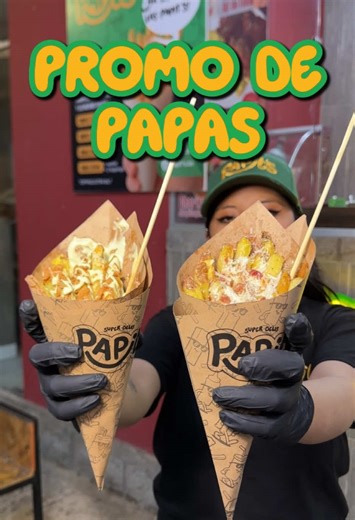 🍟🔥 ESTE NIVEL DE PAPAS NO LO HAS PROBADO 🔥🍟 En PAPIT’S llevamos las papas a otro nivel 😮‍🔥 Cono o mega bandeja… tú eliges cómo romperla 😏 💸 PRECIOS QUE TE VAN A ENCANTAR: 🍟 Cono de papas fritas: 16 Bs 💥 Mega bandeja de papas: 30 Bs 🤤 Papas crocantes, bien sazonadas y cargadas con TODO: 🧀 cheddar derretido 🥓 tocino crujiente 🌶️ chorizo picante 🥑 guacamole 🧅 cebolla crispy 🫘 frijoles 🌶️ jalapeños \t•\tsalsas brutales: dulces, ahumadas, clásicas y picantes 🔥 💥 Mezcla, combina y 