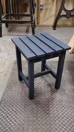 DIY Patio Side Table - Easy Woodworking for Beginners