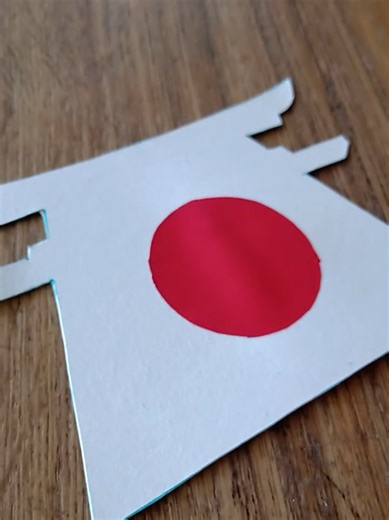 ASMR Japanese Flag Drawing with Posca Markers