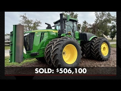 Farm Equipment Auction Results - October 1, 2025