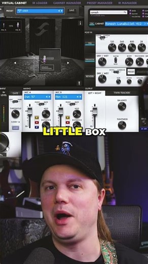 Captor X: Tube Amp Sound Anywhere, No Cabinet Needed! #shorts