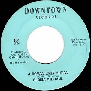 Gloria Williams - A Woman Only Human / Sister Funk