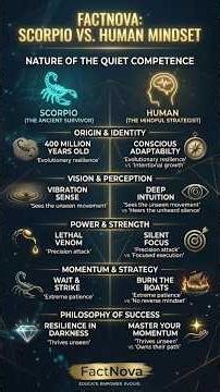 The Silent Power of the Scorpio Mindset 💎 #shorts #factnova #animals #facts #wildlife