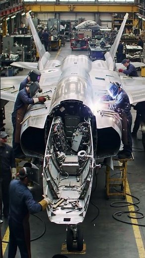 Inside The Mega Factory — Worker's Building A Powerful Fighter Jet Together !