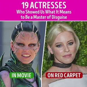 128K views · 698 reactions | 19 Actresses Who Showed Us What It Means to Be a Master of Disguise | CelebRatings | Facebook