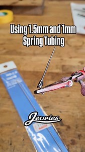 18K views · 1.2K reactions | Fed up with snapped off antennas I decided to give spring tubing a try. Polished using 1.5mm and 1mm spring tubing. | Jevries | Facebook