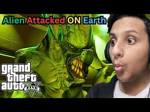 Alien Attacked to Los Santos in GTA 5#gta5 #aliens