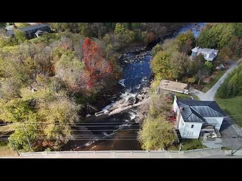 Les chutes de Roxton-Falls, QC