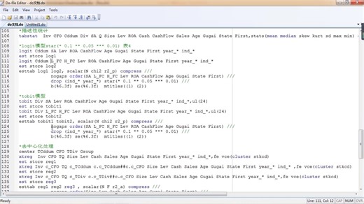 STATA高效入门 -S06-1 stata实例展示