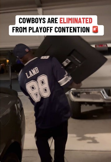 The Dallas Cowboys have officially been eliminated from postseason contention. (via christyedwards27/TT) #football #nfl #nflfootball #cowboys