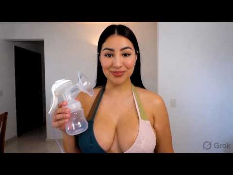 4k breastfeeding & breast pump tutorial - beginner friendly tutorial for new moms using breast pump