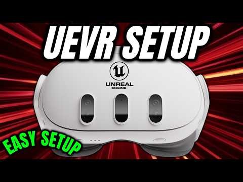 How To Use UEVR In Meta Quest 3? Beginner's Guide EASY SETUP