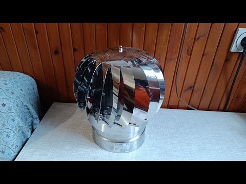 Kapa za dimnjak spiralna inox