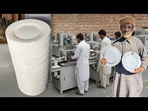 How Plastic Plates Are Made | Step-by-Step Process | Factory Files