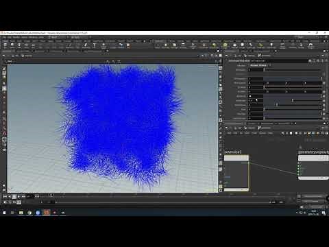 How to add custom velocity / wind force to vellum in Houdini