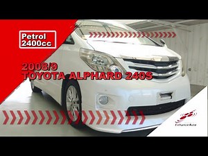 2008/9 TOYOTA ALPHARD 240S 305770
