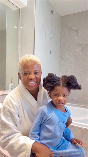 441K views · 10K reactions | Hair wash day makes us cry. Difficult 4c hair on a toddler | AngieNation | Facebook
