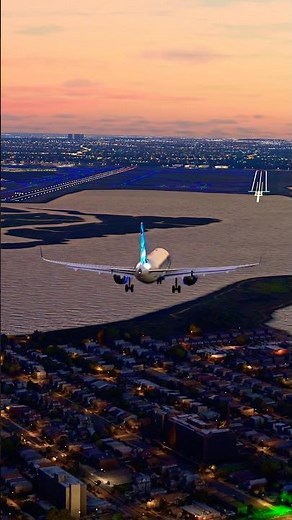 Cleared to land at JFK | Microsoft Flight Simulator