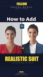 How to Add Realistic Suit in Photoshop Without ai tool . . . . Follow for more tutorial @graphicinfluence01 . . . . . .(DM for credit or removal/ No copyright intended/ All rights are reserved & belongs to their respective owners) . . . . #graphicdesign #design #art #graphicdesigner #illustration #branding #logo #designer #graphic #digitalart #photoshop #artwork #photography #drawing #logodesign #dise #webdesign #designinspiration #brand #adobe #logodesigns #smartgraphics #digitalmarketingexpert