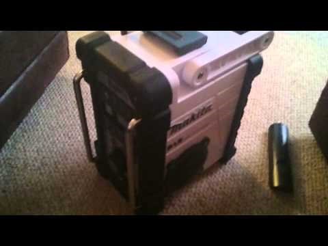 New DMR104 W Makita Digital radio sound test on Bluetooth