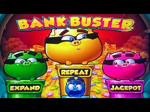 Mega Win on Bank Buster Buffalo slot machine