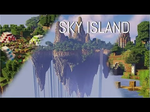 I Built the BIGGEST Floating Island in Minecraft! (Insane Build)