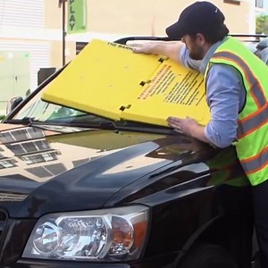 709K views · 4.4K reactions | Police may one day use these windshield blockers instead of parking boots. | cheddar news | Facebook