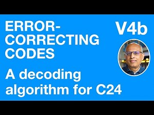 V4b: A decoding algorithm for C24 (Error-Correcting Codes)