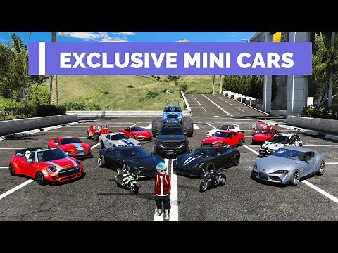 Fivem MINI CARS for Kid Peds | GTA V FiveM | Roleplay | Mini Toy Cars [Add-on]