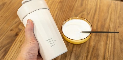 3分で濃厚ミルク泡が完成。ミルクフォーマーは全自動＆タンブラータイプが大正解かも？